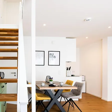 Loftartige In Augsburg-pfersee 公寓 奥格斯堡