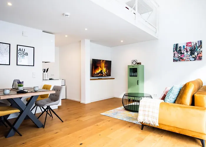 Apartmán Loftartige In Augsburg-pfersee