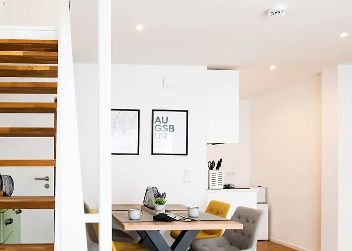 Loftartige In Augsburg-pfersee Apartmán Augsburg